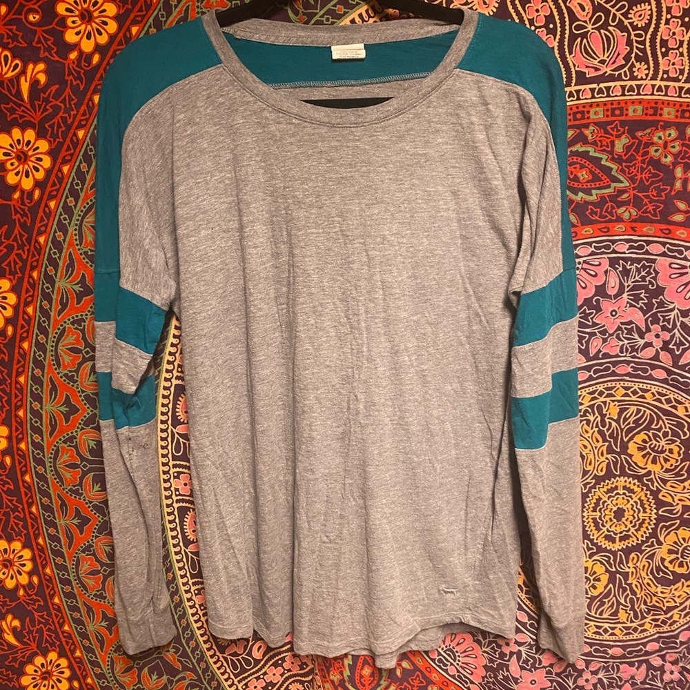 VS pink jersey long sleeve